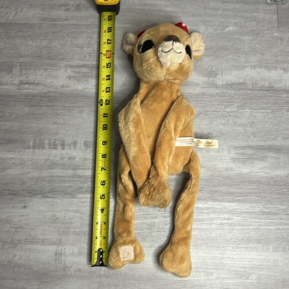 Dan Dee collectors choice Rudolph the red nosed reindeer Velcro huggable plush - Picture 6 of 6